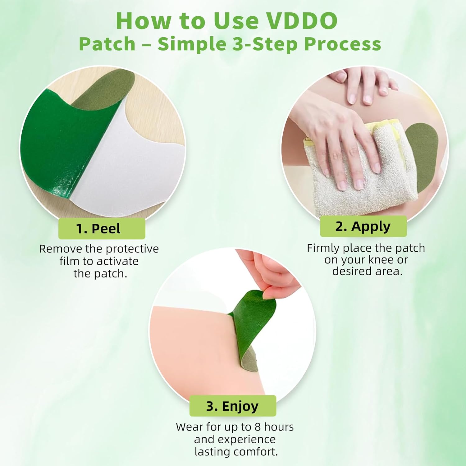Pain Relief Knee Patches (Buy 1(10pcs) Get 1(10pcs) Free)