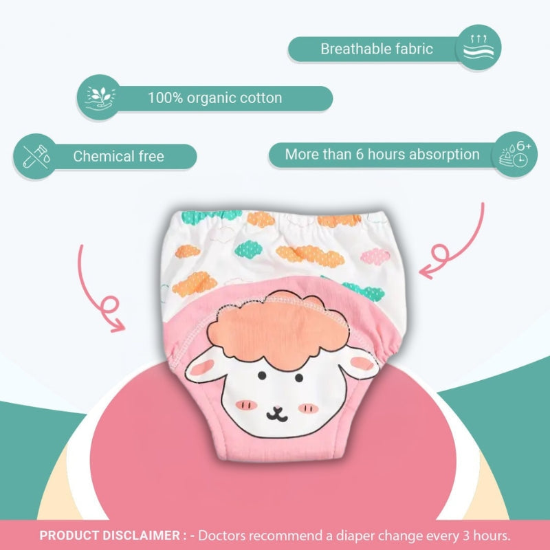 SnugFit™ Reusable Cloth Diaper (Buy 1 Get 1 Free) Size ( 2-12 months)