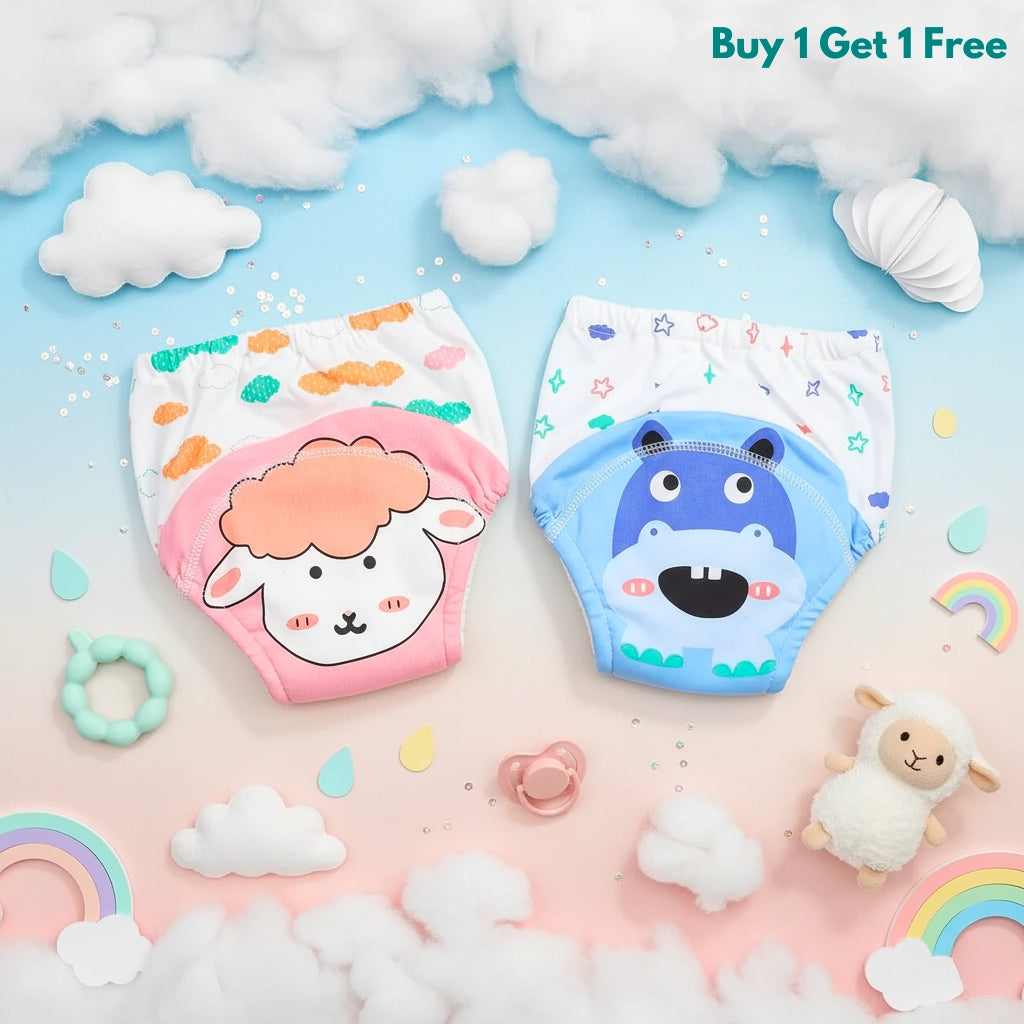 SnugFit™ Reusable Cloth Diaper (Buy 1 Get 1 Free) Size ( 2-12 months)