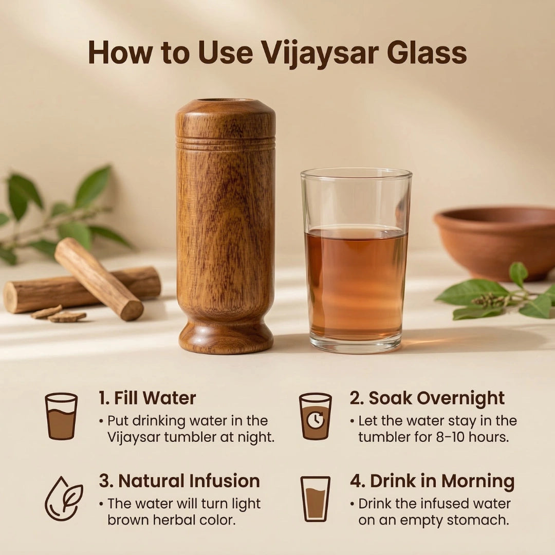 Ayurvedic Vijaysar Sugar Control Tumbler