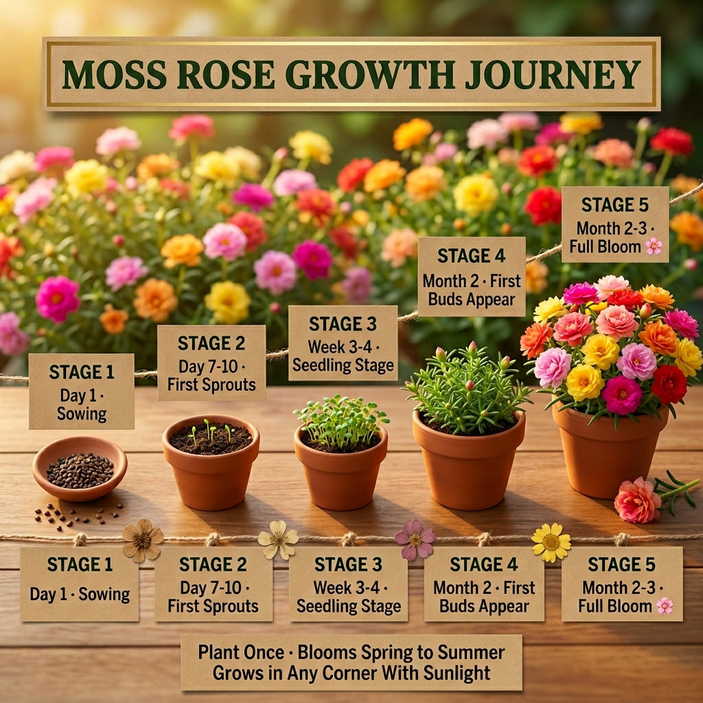 Moss Rose Kit— Buy 1 Get 1 + Supplement FREE