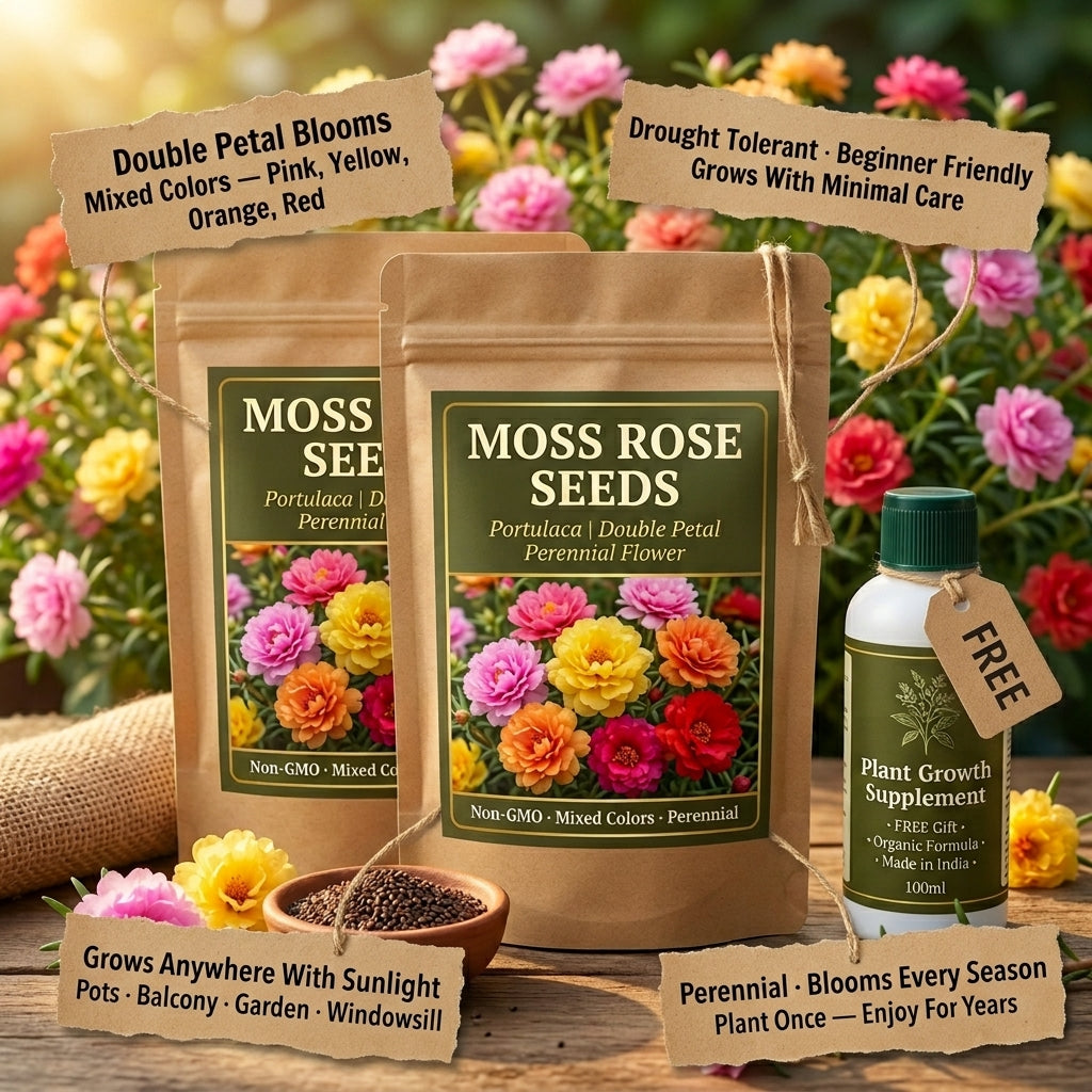 Moss Rose Kit— Buy 1 Get 1 + Supplement FREE