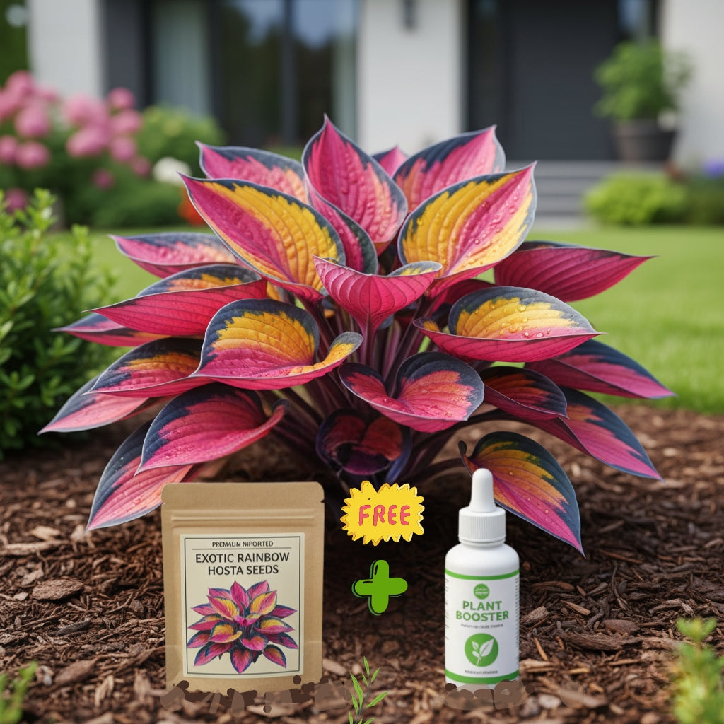 Imported Hosta Seeds + FREE Plant Growth Serum