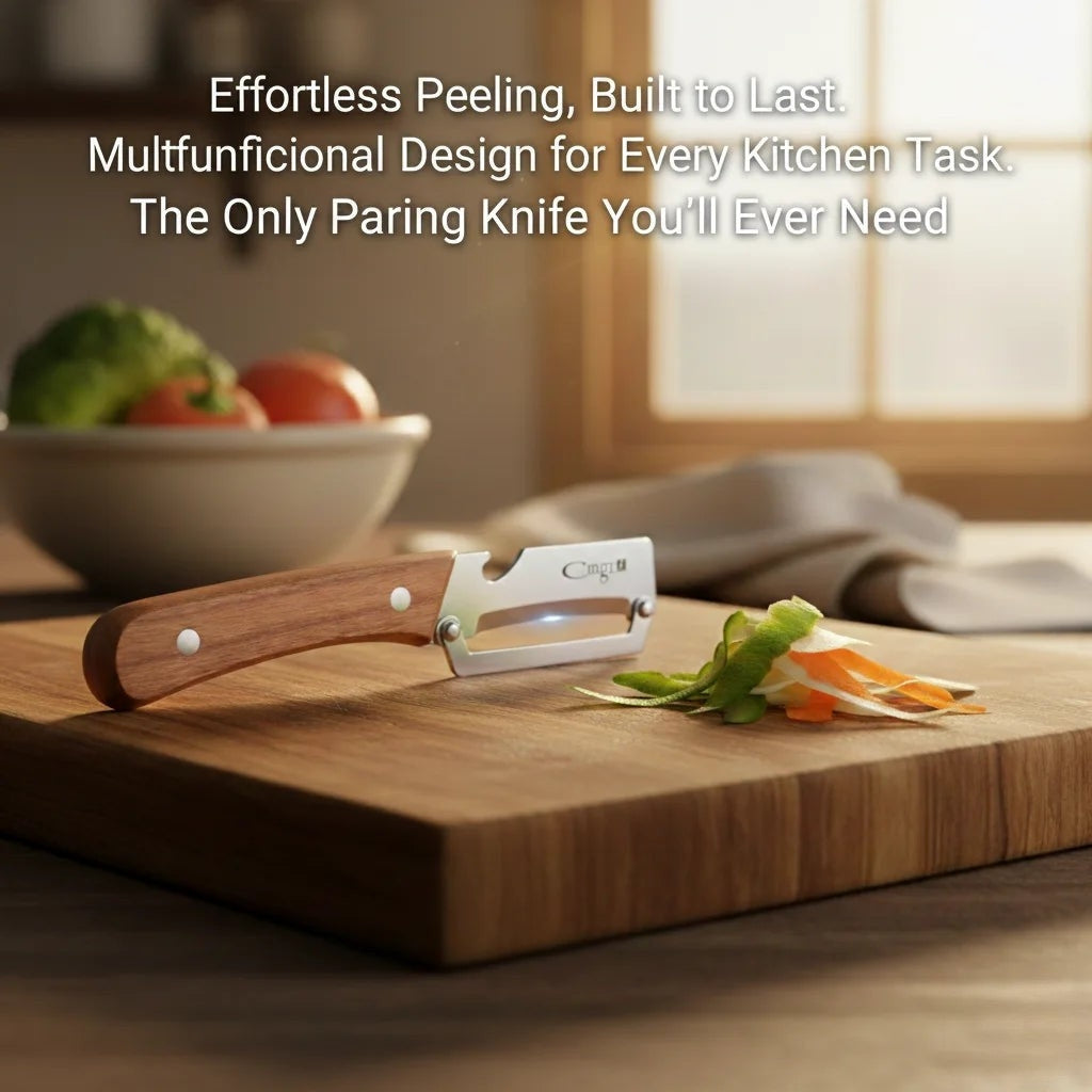 PurePeeler™ Premium Peeler with Bottle Opener